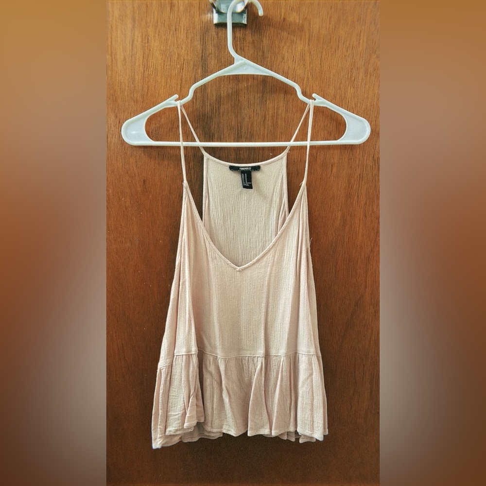 Forever 21 Light Pink Baby Doll Top